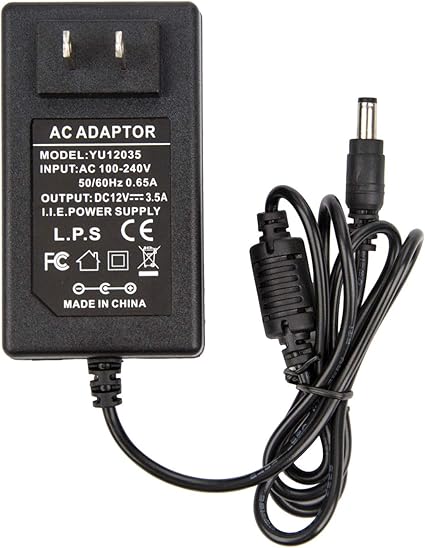 AC DC 12V 3.5A Power Supply Adapter 