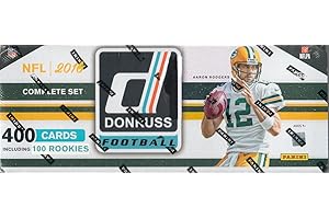 1990 DONRUSS 2016 Donruss NFL Football MASSIVE 400 Card Factory Set Loaded with SUPERSTARS & 100 ROOKIES Including Carson Wentz, Dak Prescott, Ezekiel Elliott & More!