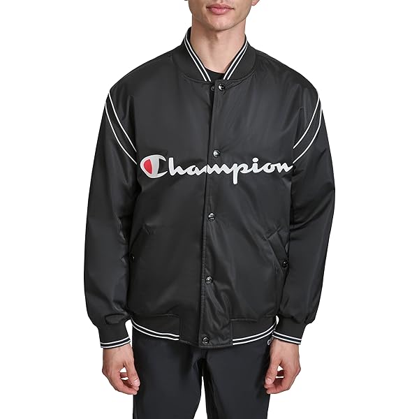ジャケット・アウター BlackEyePatch x Champion Baseball Jacket Champion x BLACK EYE PATCH ベースボールジャケット(C8-Y616)