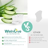 Welnove Gel Toe Separators with Aloe Vera 12 Pack Bunion Corrector view 4