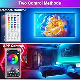 PSTAR LED Strip Lights 7M Bluetooth RGB with Remote App Music Sync view 4