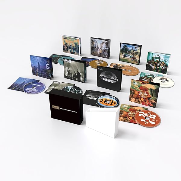 Oasis スタジオアルバム 全7枚+B面+ライブAL+Whatever WHATEVER (30TH ANNIVERSARY) (7INCH BLUE & PINK VINYL)/OASIS