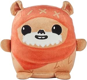 Star Wars Cuutopia 10-inch Ewok Plush, Soft Rounded Pillow Doll, Collectible Gift for Kids &amp; Fans Ages 3 Years Old &amp; Up