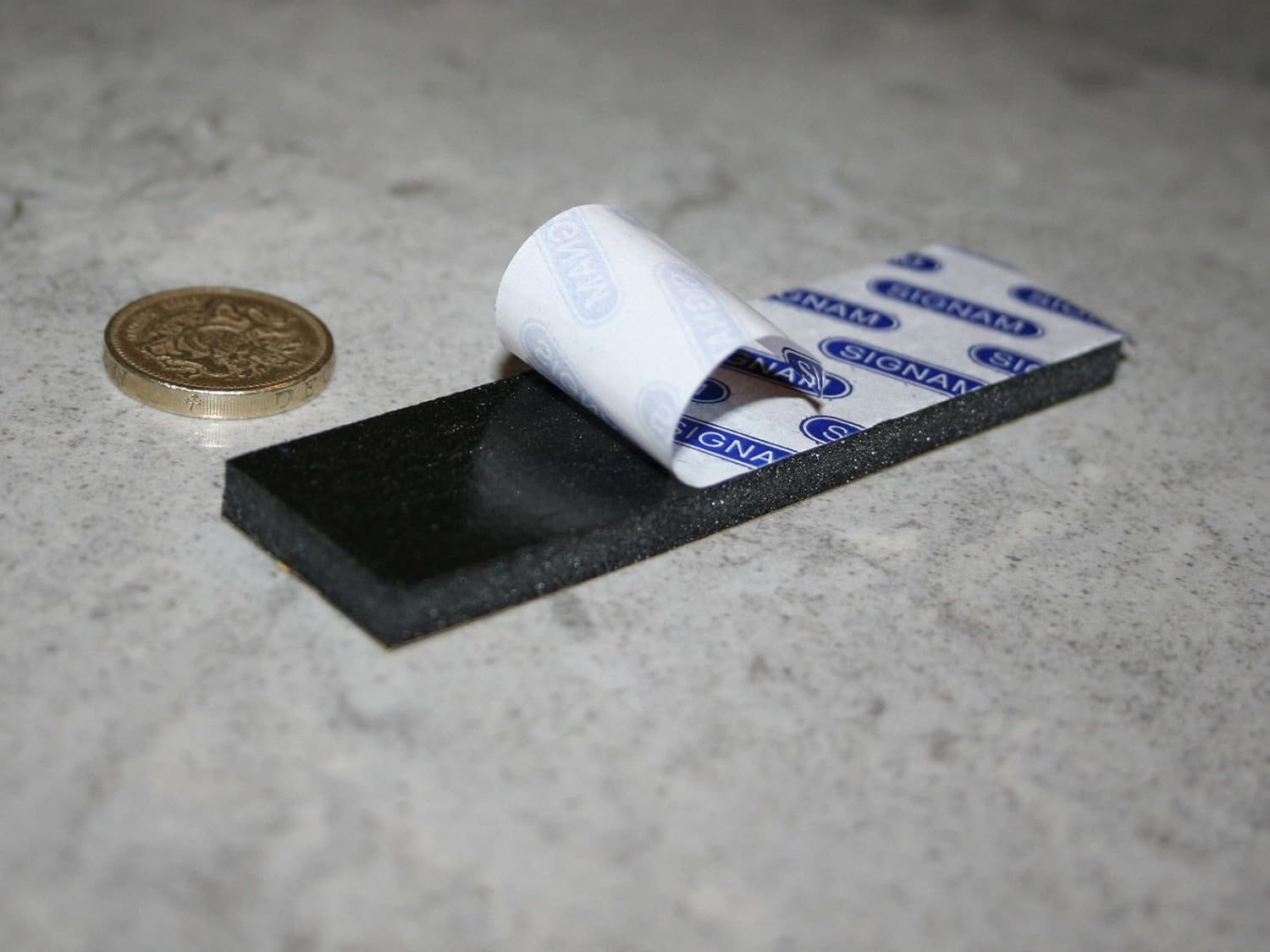 3 x Oversize Car Number Plate Adhesive Sticky Pads 6mm THICK