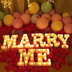 Laerjin Light Up Letters, Marquee Letters with