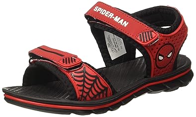 by Kidsville Red Kids Boys Sandals Floaters-1 UK (33 EU) (STY-18-19-003921)