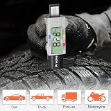 Preciva Tyre Tread Depth Gauge 0-25.4mm Digital Large LCD UK view 4