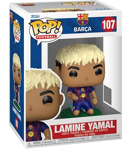 Amazon.com: Funko Pop! Football: Barcelona - Lamine Yamal
