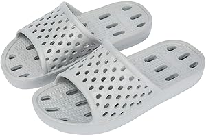 WOTTE Shower Sandals Women Quick Drying Bath Slippers Non Slip Dorm Shoes