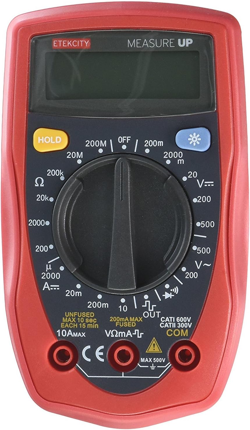 Etekcity Digital Multimeter Volt/Amp/Ohm Tester w/Diode Amazon.ca