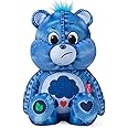 Care Bears 14" Medium Plush - Grumpy Bear - New Denim Design - Soft Huggable Eco-Friendly Material!