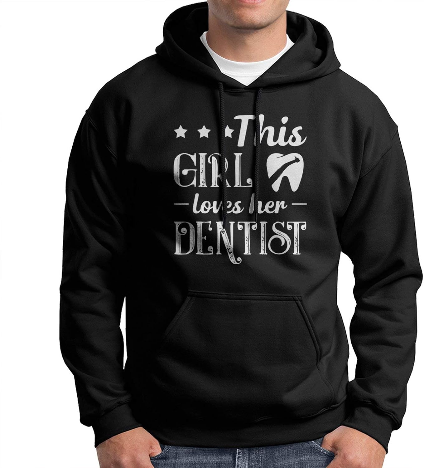 This Girl Loves Her Dentist Sweatshirt Graphic, Awesome