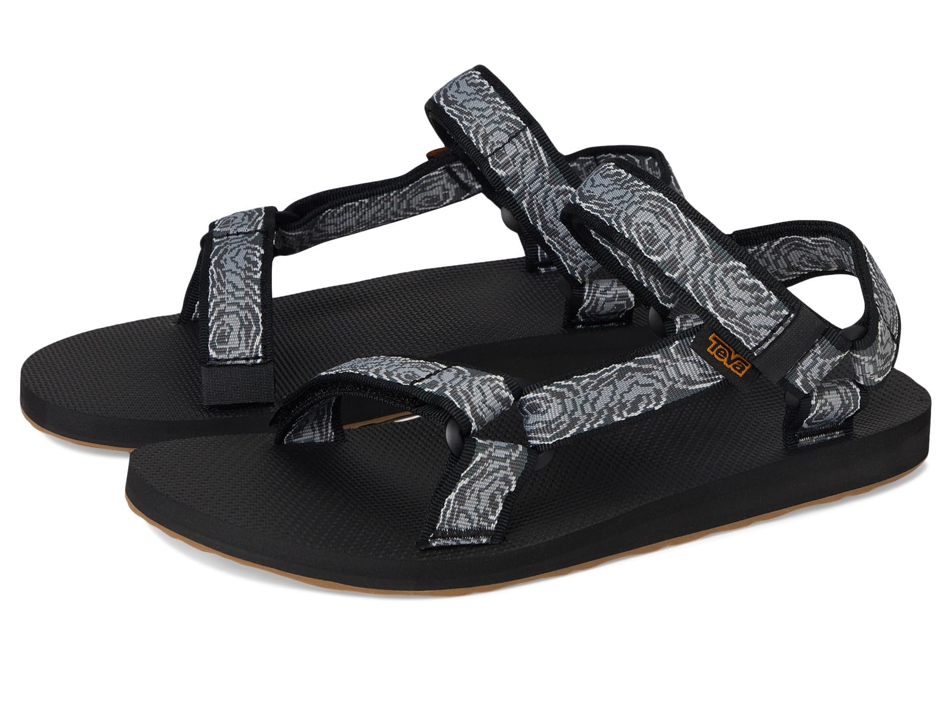 Teva Men's Original Universal Sport Sandal, Archive Top Black/Grey, 13 Image Teva Men's Original Universal Sport Sandal, Archive Top Black/Grey, 13 Image