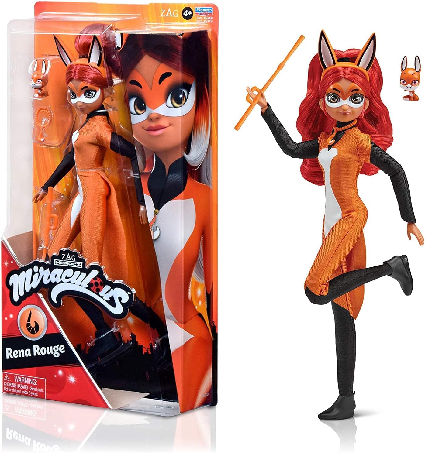 Miraculous Ladybug And Cat Noir Toys Rena Rouge Fashion Doll | Articulated 26cm Rena Rouge Doll With Accessories Kwami | Alya Superhero Figurine | Bandai Gifts