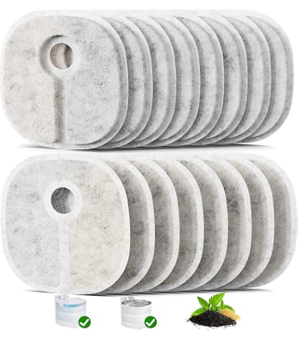 Cat Water Fountain Filters 8+8+8 Pack - Compatible With Oneisall PWF-001 2L Stainless Steel Fountain - View #9