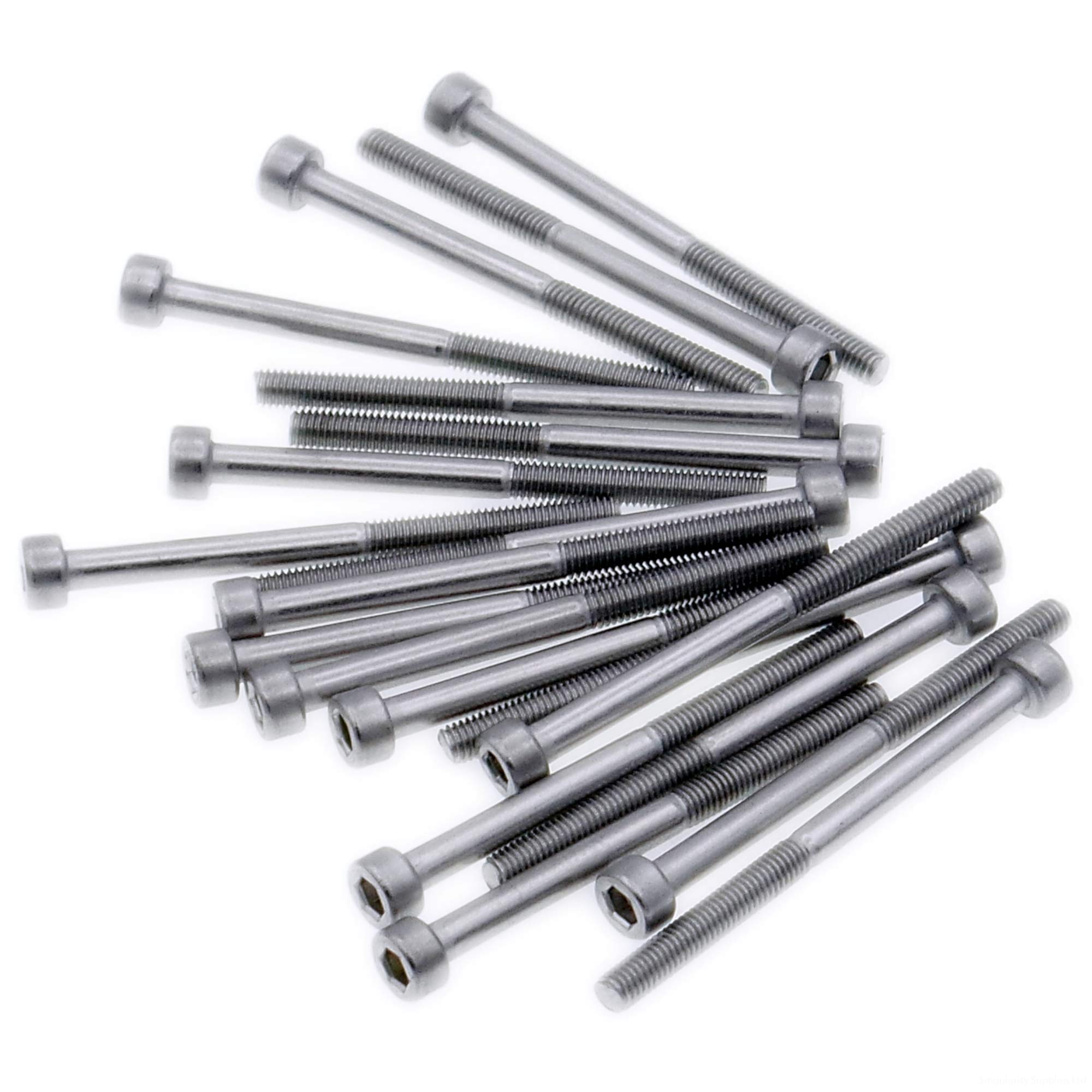 M2 (2mm x 5mm) Hex Socket Cap Screw (Bolt) - Stainless Steel (A2) (Pack of 20)