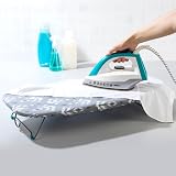 Beldray Tabletop Ironing Board 76 x 31cm Ikat Cover Felt Underlay view 3