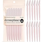 Kitsch Dermaplane Razor for Women Face – Face Razors for Women & Men, Eyebrow Trimmer & Face Shaver – Exfoliating Facial Razo