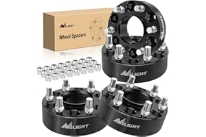 Nilight F150 Wheel Spacers 6x135,2 inch Wheel Spacer for 2004-2014 F150,2003-2014 Expedition/Lincoln Navigator,2005-2014 Lincoln Mark LT,M14x2 Studs 87.1mm Hub Bore 2009 2010 2011 2012 2013 2014