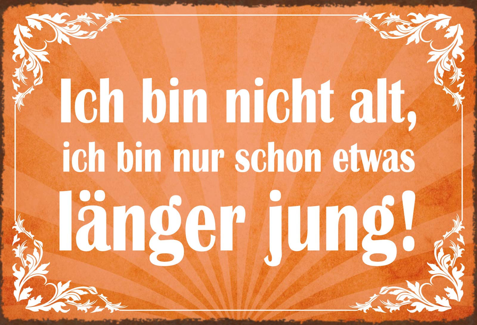 Schatzmix Tin-Plate Sign, Sheet metal, Multicoloured, 20x30 cm