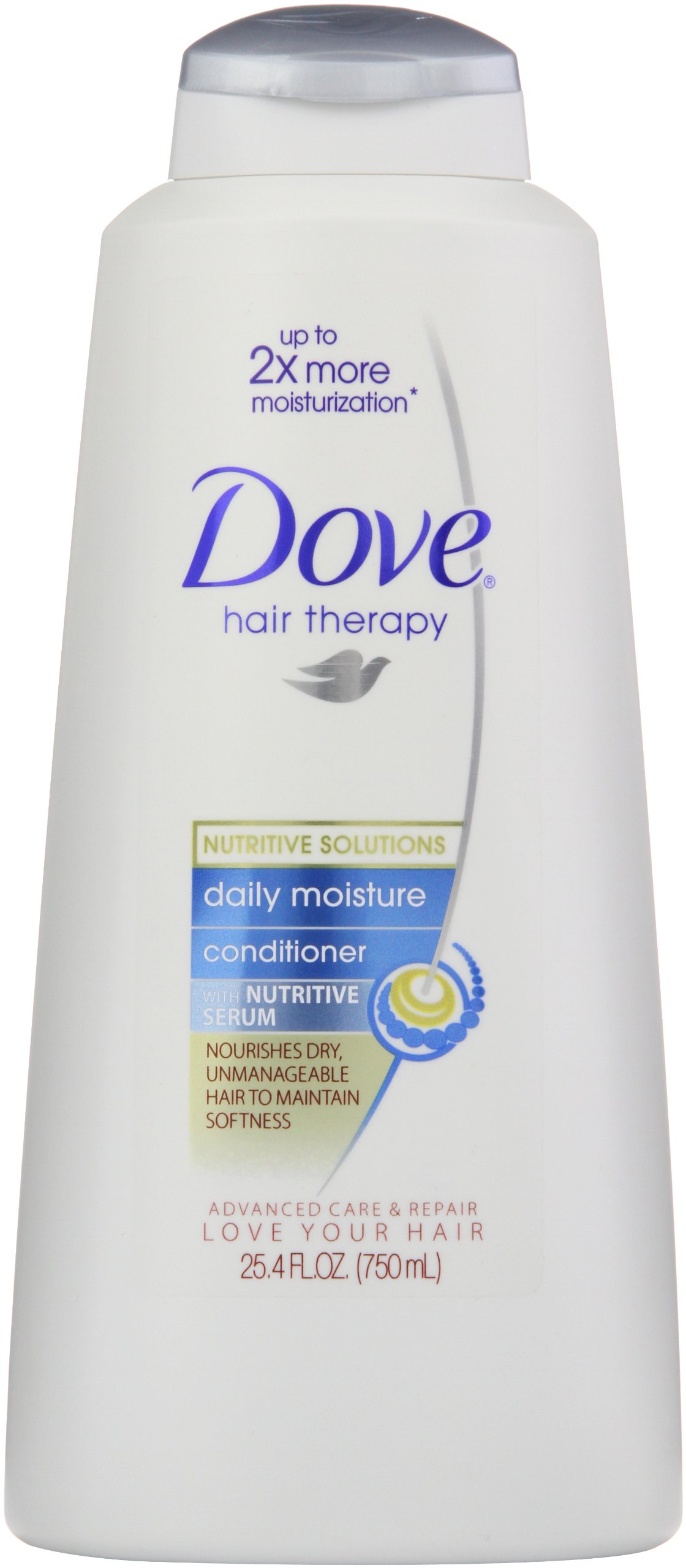 Dove Daily Moisture Shampoo 20.4 oz (Pack of 2) Beauty