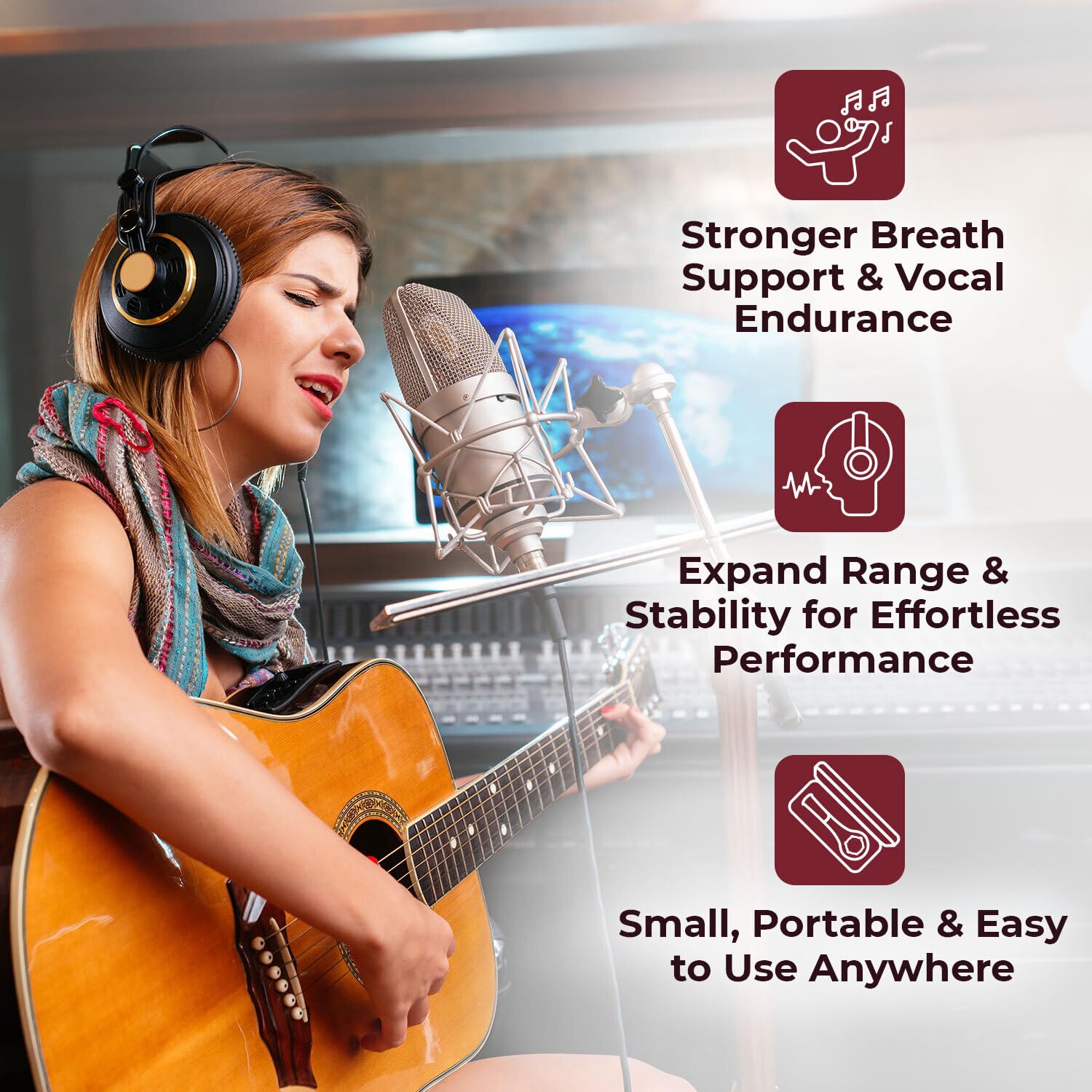 The Breather Voice | Respiratory Breath & Lung Trainer | Strengthen Your Breath Control & Elevate Your Singing Performance