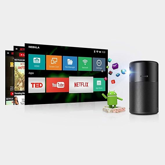 Nebula Anker Capsule Pro Dlp Pocket Beamer Airplay Amazon De Elektronik