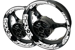 Modification Accessories For S&uzuki For GSXR750 For G&sxr 750 Motorcycle Wheel Sticker Decal Set(25)
