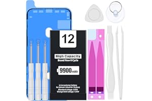 ZMNT Battery for iPhone 12 and 12 pro (2024 New Version), (Model:A2403,A2404,A2172,A2402) High Capacity Than Others Replacement Battery with Complete Repair Tool Kit and Instructions.1