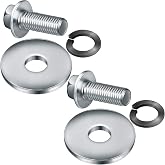 Frienda 3/4 Inch Go Kart Clutch Bolt Kit 212 | with Engine Clutch and Lock Washer, for Minibike and Kart Engine, 10/12 Teeth
