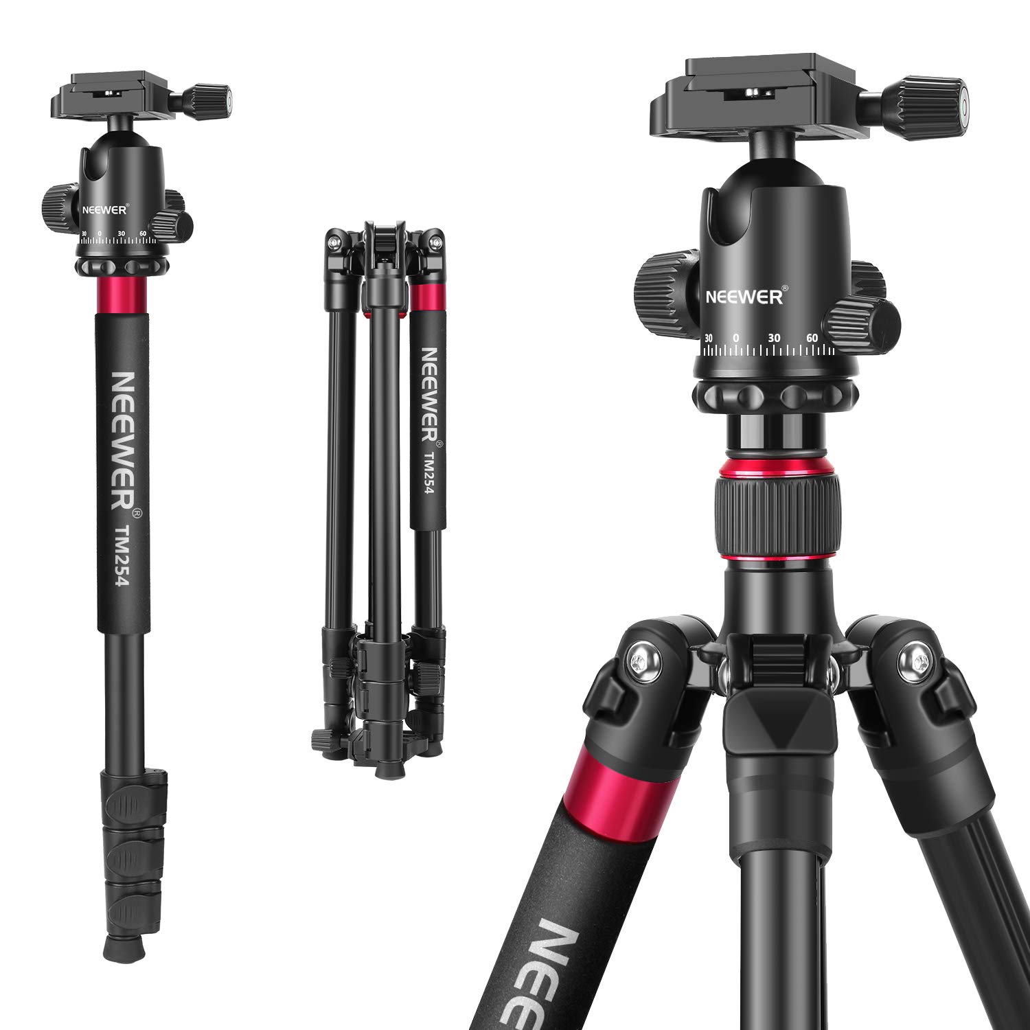 Neewer 2in1 Aluminum Alloy Camera Tripod Monopod 66 Amazon.co.uk