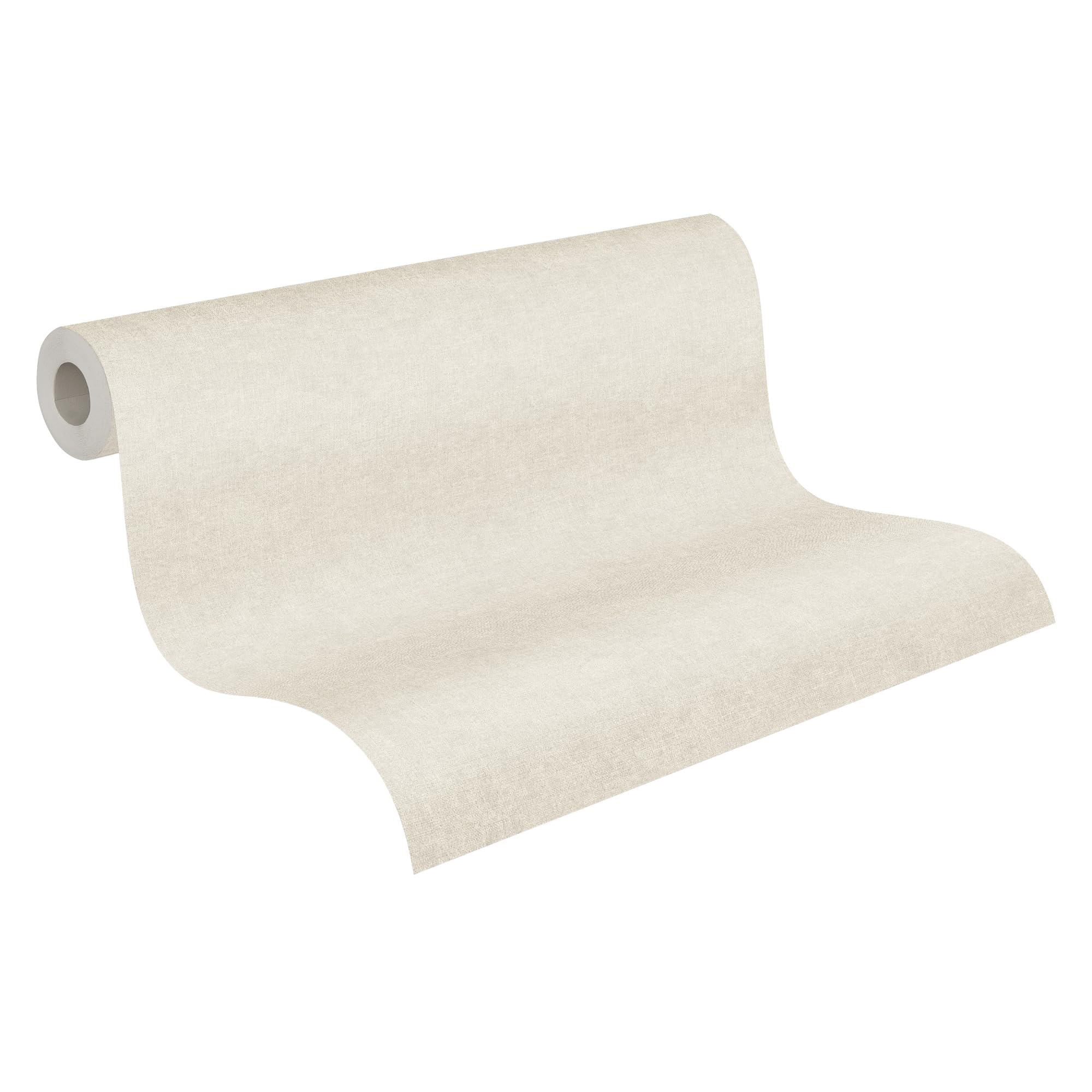 Livingwalls Plain Wallpaper Desert Lodge Non-Woven Wallpaper 10.05 m x 0.53 m Beige Made in Germany 367217 367217