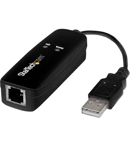 PC周辺機器 HiRO V92 56K External USB Data Fax Dial Up Internet Modem Dual Port Built in Buzzer Truly Plug n Play Dless Installation Built in ggw725x Amazon.com: HiRO V92 56K External USB Data Fax Dial Up