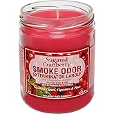 Smoke Odor Exterminator Candle, Sugared Cranberry
