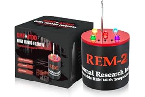 Ghost Hunting Equipment 2.0, EMF + ATDD Paranormal Surveillance - Professional EMF & Temperature Detector, 40% More Sensitive