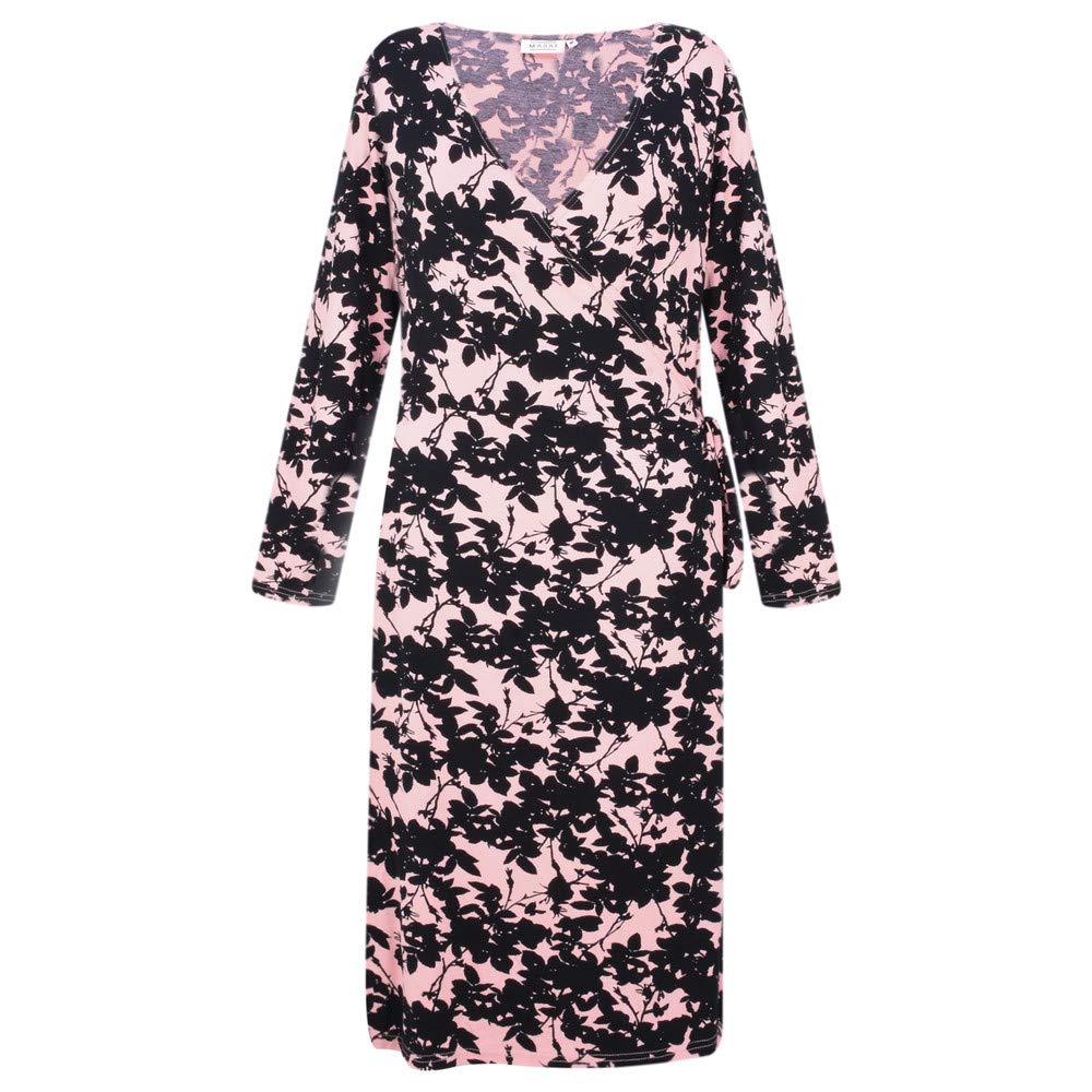 amazon floral wrap dress