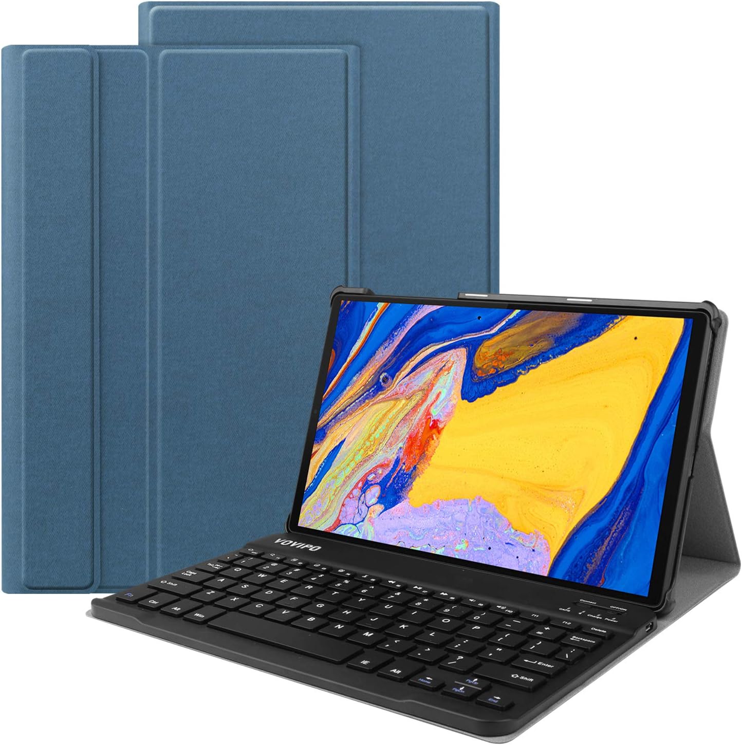 Drehbare Hülle Für Lenovo Tab M10 FHD Plus – Mit Ständer, PU-Leder