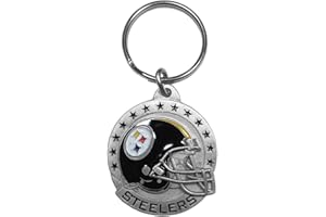 Siskiyou Sports NFL unisex-adult Carved Metal Key Chain