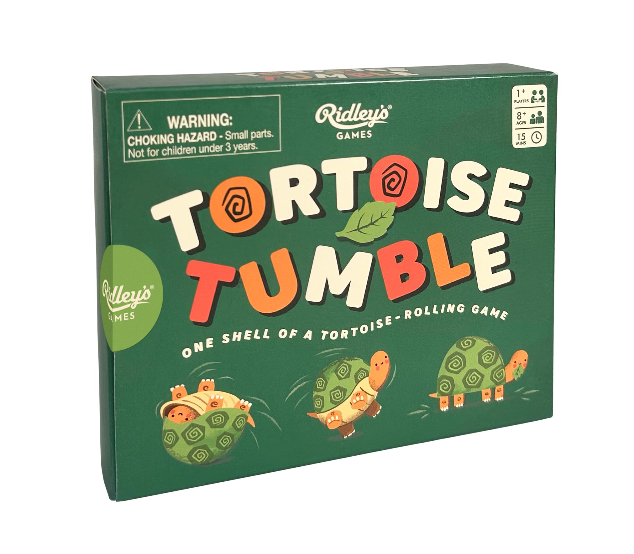 Ridley's Tortoise Tumble Family Party Game Ages 8+, 1+ Players, 15 Minutes Playing Time