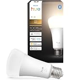 Philips Hue Smart LED A19 Bulb, White Ambiance, E26 Base, 9.5W