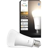 Philips Hue Smart LED A21 Bulb, Warm White Light 2700K, E26 Base, 13.5W, 1600 Lumens, Dimmable, Works with Alexa, Google Assi