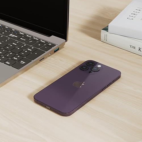 Apple iPhone 14 Pro Max, 128GB, Deep Purple - Unlocked (Renewed