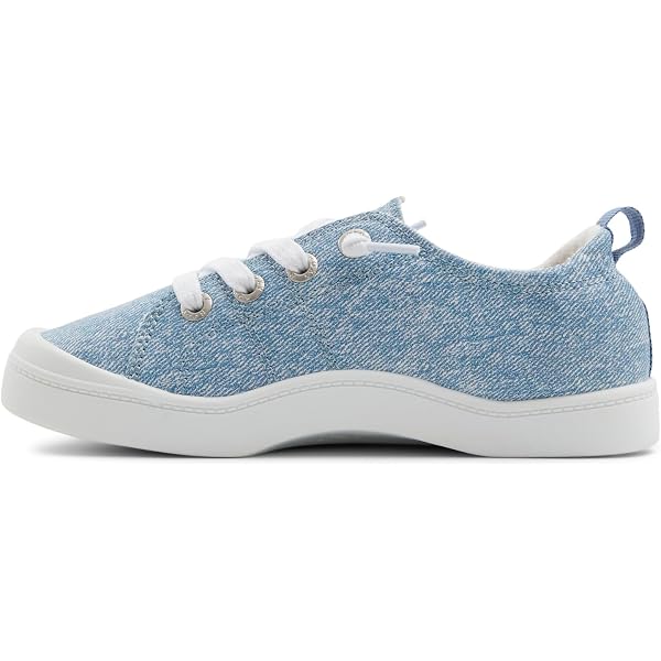 Amazon.com | Roxy Girls Marina Zip Canvas Sneaker, Bright Pink, 11
