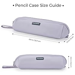 Ralnitote Small Pencil Pouch with 180° Open