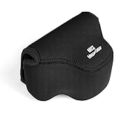 MegaGear MG2012 Ultra Light Neoprene Camera Case Compatible with Nikon Z fc (16-50mm)-(Black)