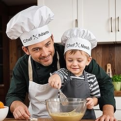 Personalized Grill Chef Hat with Custom