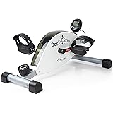 DeskCycle Under Desk Bike Pedal Exerciser - Portable Foot Exercise Cycle for Sitting with LCD Display - Mini Stationary Peddl