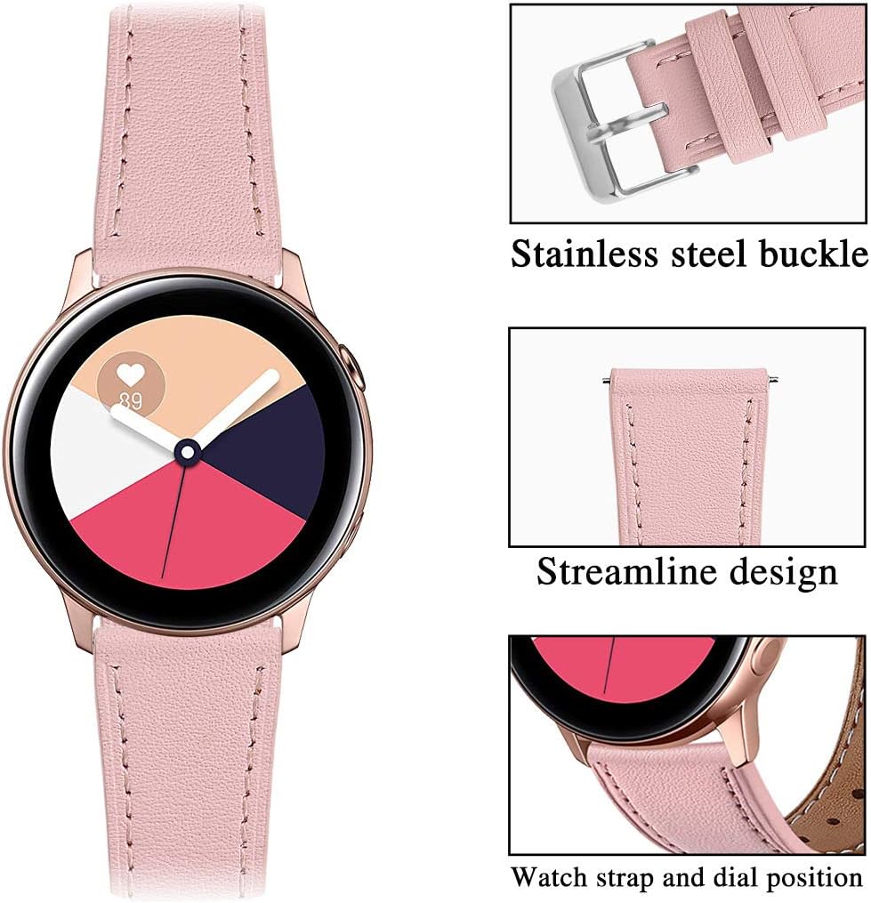 DEALELE Compatible with Samsung Galaxy Watch 6 / 6 Classic / 5 / 5 Pro / Galaxy Watch 4 / 4 Classic / 3 41mm / Active 2 - Image 4