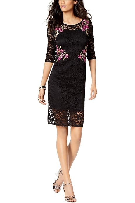 thalia sodi lace sheath dress