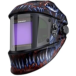 ARCCAPTAIN Auto Darkening Welding Helmet with Side